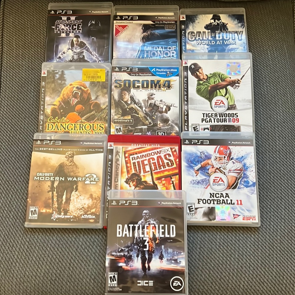 Play Staion 3 Games